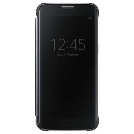 Чехол для Samsung G930F Galaxy S7 Clear View Cover, EF-ZG930CBEGRU, чёрный