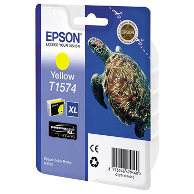 Картридж EPSON T1574 Yellow для Stylus Photo R3000 C13T15744010