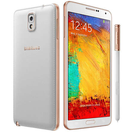Смартфон Samsung N9000 Galaxy Note 3 32Gb White Gold