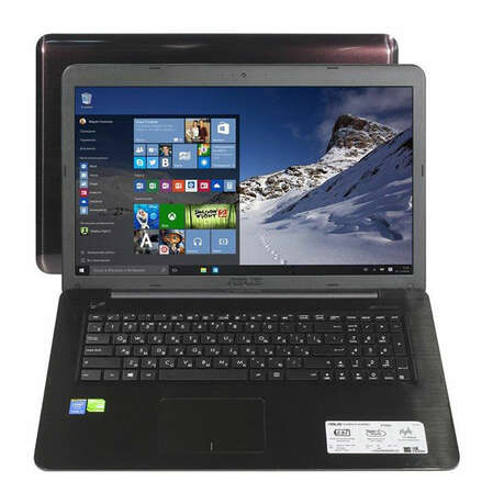 Ноутбук Asus K756UV-TY045T Core i3 6100U/6Gb/1Tb/NV 920MX 2Gb/17.3" HD+/DVD/Win10