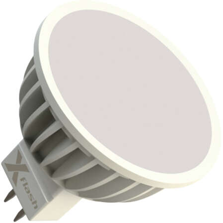 Светодиодная лампа LED лампа X-flash MR16 GU5.3 4W 12V 42999 желтый свет, матовая