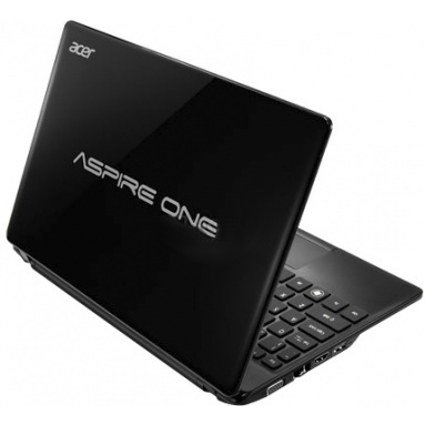 Нетбук Acer Aspire One 756-877B1kk Celeron 877/2Gb/500Gb/11.6"/intel GMA HD/WF/BT/Cam/W7HB black
