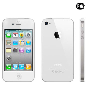 Смартфон Apple iPhone 4 32Gb white (MC606RR)