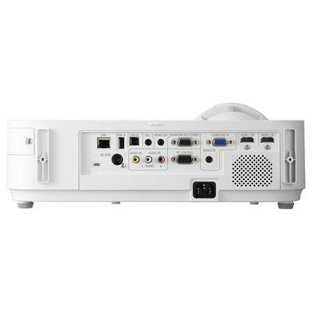 Проектор NEC M333XS DLP, SHORT-THROW, 1024x768 XGA,3300lm, 10000:1, 3,7kg, D-Sub, HDMI, RCA, RJ-45