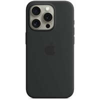 Чехол для Apple iPhone 15 Pro Silicone Case with MagSafe Black