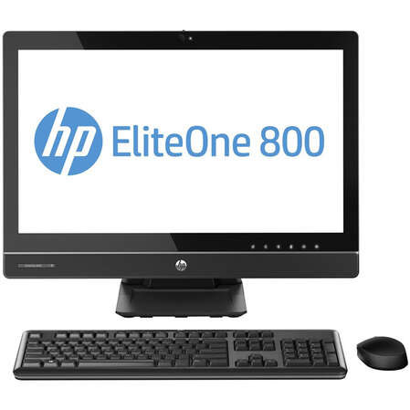 Моноблок HP EliteOne 800 23" Core i5 4590S/4Gb/1Tb+8Gb SSD/DVD-RW/Kb+m/Win7Pro+Win8Pro