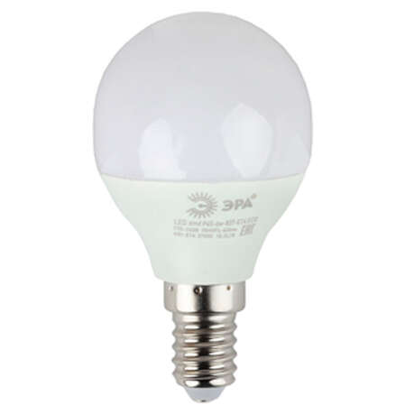 Светодиодная лампа ЭРА ECO LED P45-6W-827-E14 Б0019075