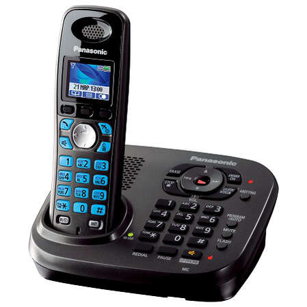 Радиотелефон Panasonic KX-TG8041RUT темно-серый