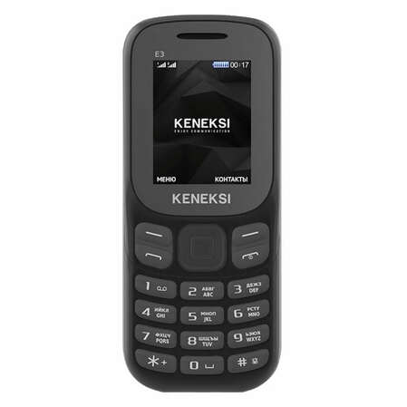 Мобильный телефон Keneksi E3 black