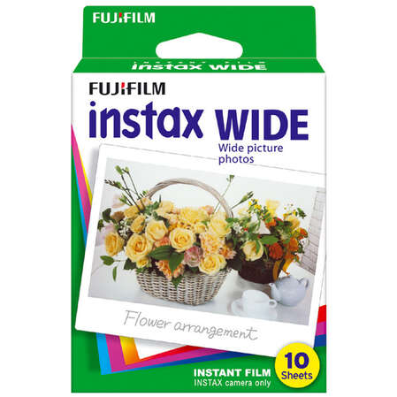 FujiFilm Colorfilm Instax Wide Glossy 10шт. (8.6x10.8см) для Instax 210/Instax 300