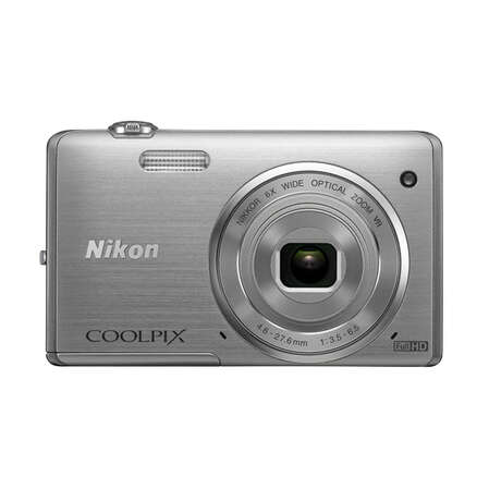 Компактная фотокамера Nikon Coolpix S5200 Silver