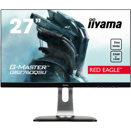 Монитор 27" Iiyama G-Master GB2760QSU-B1 TN 2560x1440 1ms DVI, HDMI, DisplayPort