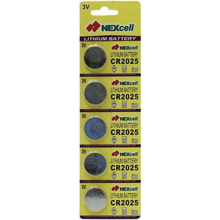 Батарейки Nexcell литиевая CR2025 5шт