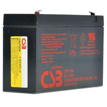 Батарея CSB GP6120, 6V 12Ah