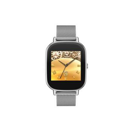 Умные часы Asus ZenWatch2 WI502Q металлический ремешок, серебристы