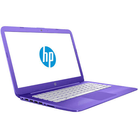 Ноутбук HP Stream 14 14-ax005ur Y7X28EA Intel N3050/4Gb/32Gb SSD/14.0"/Win10 Violet Purple