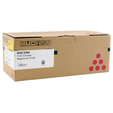 Картридж Ricoh SPC310E Magenta для Aficio SP C231SF/C232SF/C231N/C232DN/C311N/C312DN (2500стр) 406350