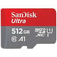Карта памяти Micro SecureDigital 512Gb SanDisk Ultra microSDXC class 10 UHS-1 (SDSQUNR-512G-GN3MN)