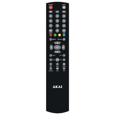 Телевизор 39" Akai LEA-39K38P (HD 1366x768, USB, HDMI) черный