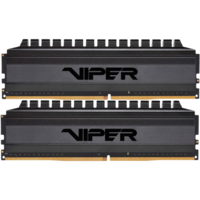 Модуль памяти DIMM 64Gb 2х32Gb DDR4 PC25600 3200MHz Patriot Viper 4 Blackout (PVB464G320C6K)