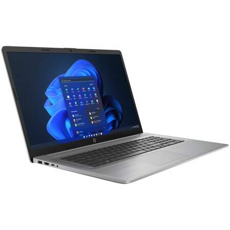 Ноутбук HP 470 G9 Core i7 1255U/8Gb/512Gb SSD/NV MX550 2Gb/17.3" FullHD/DOS Asteroid Silver