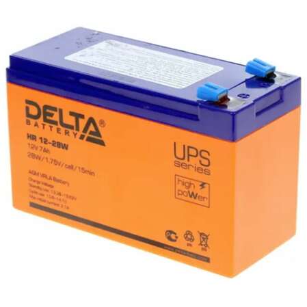 Батарея Delta HR 12-28W 12V 7Ah Battary replacement APC rbc2, rbc22, rbc23, rbc48, rbc113, rbc123, rbc132)