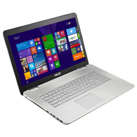 Ноутбук Asus N751JK Core i7 4710HQ/4Gb/1Tb/NV GTX850M 2Gb/17.3"/Cam/Win8