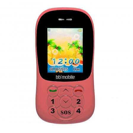 Мобильный телефон bb-mobile GPS Маячок II (K0030G) розовый