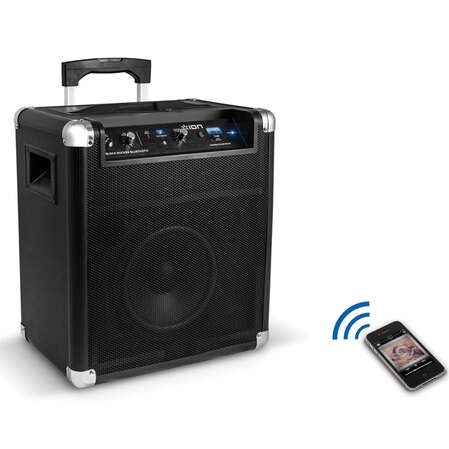 ION Audio Block Rocker Bluetooth Black 22W встроенный аккумулятор до 50 часов