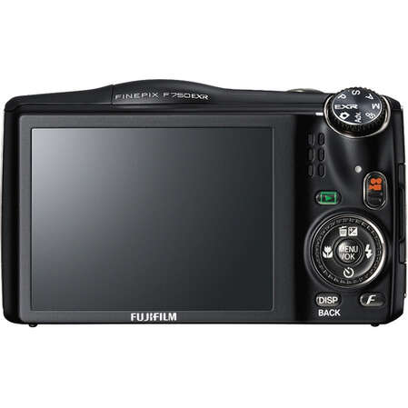 Компактная фотокамера FujiFilm FinePix F750EXR Black