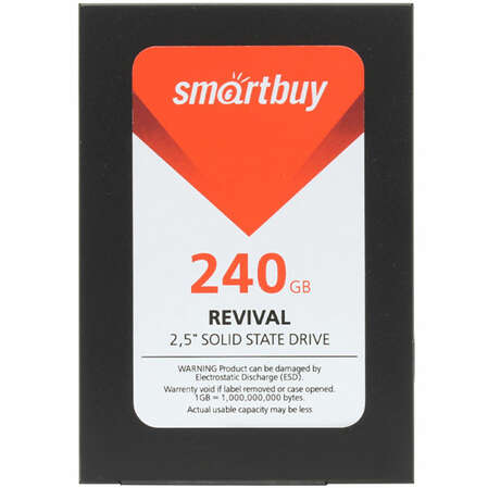 Внутренний SSD-накопитель 240Gb Smartbuy Revival SB240GB-RVVL-25SAT3 SATA3 2.5" 