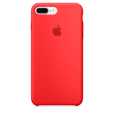 Чехол для Apple iPhone 7 Plus Silicone Case Red  