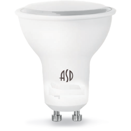 Светодиодная лампа ASD LED-JCDRC-standard 5.5Вт 230В GU10 3000К 495Лм 4690612002347