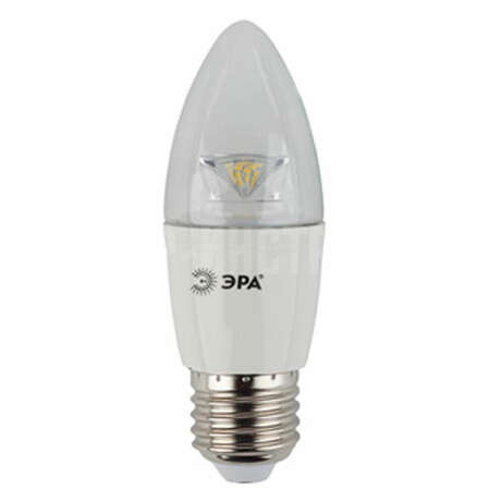 Светодиодная лампа ЭРА LED B35-7W-827-E27-Clear Б0017237