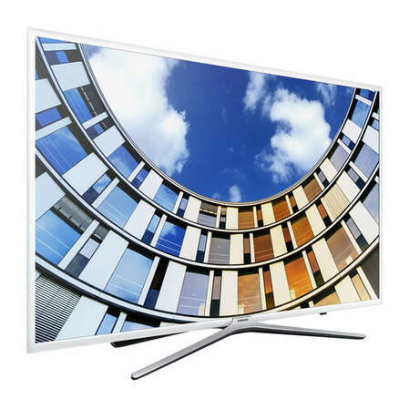 Телевизор 49" Samsung UE49M5510AUX (Full HD 1920x1080, Smart TV, USB, HDMI, Bluetooth, Wi-Fi) белый
