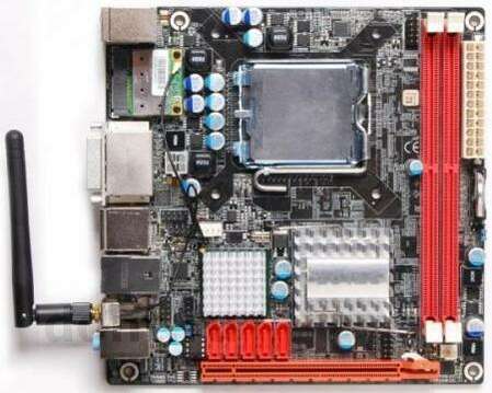Материнская плата Zotac G43ITX-A-E, Intel® G43 Express, 2xDDR2-800, 1xPCI-Ex16, GLan Mini-ITX