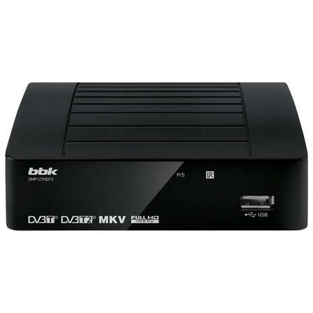 Ресивер BBK SMP127HDT2 темно-серый DVB-T2