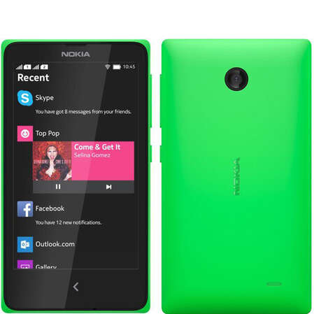 Смартфон Nokia X Dual Sim Green
