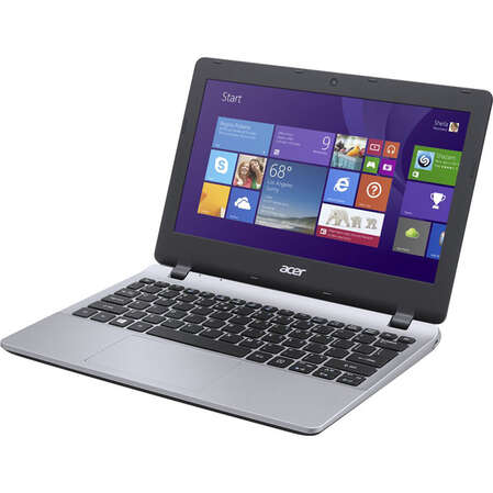 Ноутбук Acer Aspire E3-112-C97Z Intel N2840/2Gb/320Gb/11.6"/Cam/Win8.1 Silver