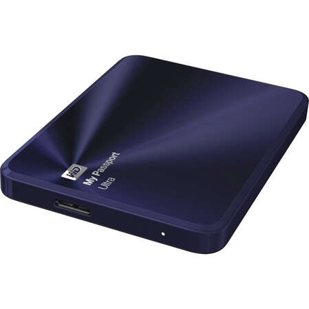 Внешний жесткий диск 2.5" 1000Gb WD My Passport Ultra Metal Edition WDBW5L0010BBA-EEUE USB3.0 Синий
