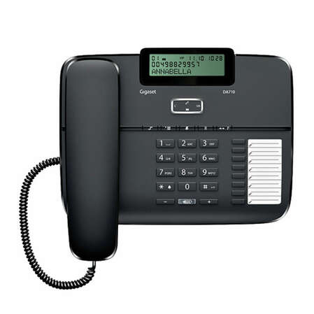 Телефон Gigaset DA710 черный