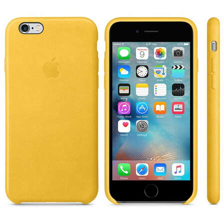 Чехол для Apple iPhone 6 / iPhone 6s Leather Case Marigold