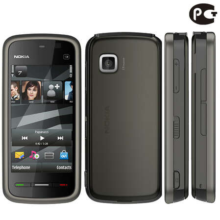 Смартфон Nokia 5228 black (черный)