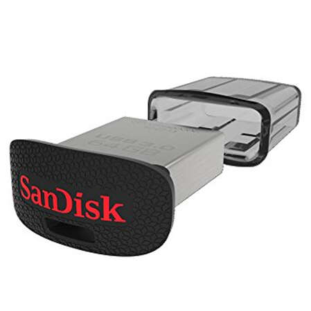 USB Flash накопитель 16GB SanDisk Ultra Fit (SDCZ43-016G-GAM46) USB 3.0 Черный