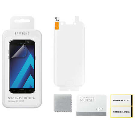 Защитная плёнка для Samsung Galaxy A5 (2017) SM-A520F прозрачная, 2 шт в комплекте, Samsung