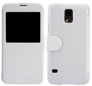 Чехол для Samsung G900F/G900FD Galaxy S5 Nillkin Fresh Series белый