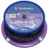 Оптический диск DVD+R диск Verbatim DualLayer 8,5Gb 8x 25шт. CakeBox (43757)