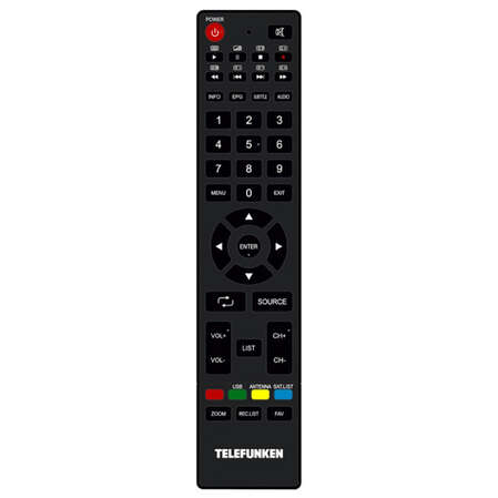Телевизор 32" Telefunken TF-LED32S22T2 (HD 1366x768, USB, HDMI) черный