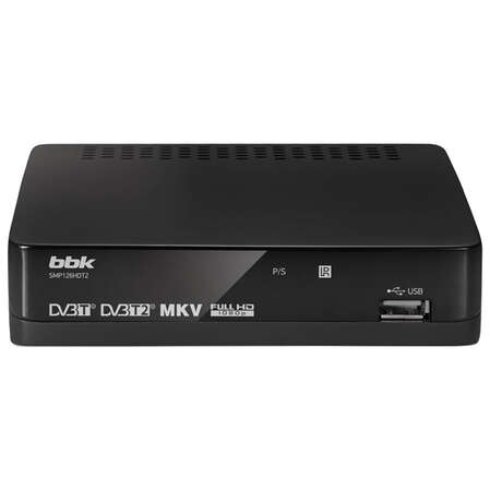 Ресивер BBK SMP126HDT2 черный DVB-T2