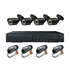 Комплект видеонаблюдения Video Control VC-8SD5A, 4 камеры VC-IR7007CW, 1 регистратор VC-8D5AUSB, кабели, БП